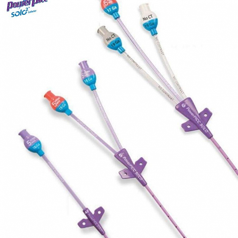 Периферически имплантируемые центральные венозные катетеры POWER PICC SOLO2